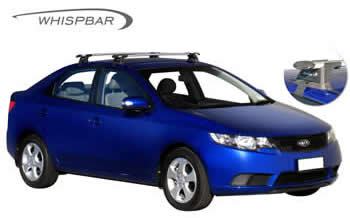 Kia Cerato Yakima Whispbar roof racks